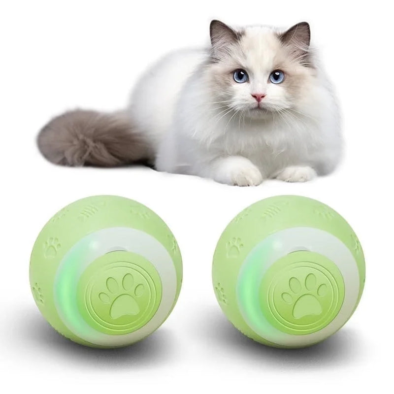 SEALON Electric Interactive Cat Toy Ball,Indoor Cat Play Ball, Suitable for Cats over 6 Months for Exercise, Weight Loss, and Fun